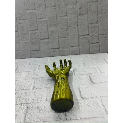 BUĞZ Dekoratif El Heykeli 22×7 cm Fantastik Koleksiyonluk Masaüstü Figür - Lisinya