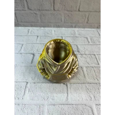 BUĞZ Dekoratif Gold Hoodie Kalemlik 10x10 cm - Lisinya