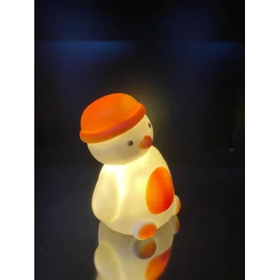 BUĞZ Dekoratif Işıklı Kardan Adam Figürü