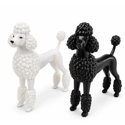 BUĞZ Dekoratif Kaniş Köpek Biblosu Polyester Masa Üstü Obje Alk5305