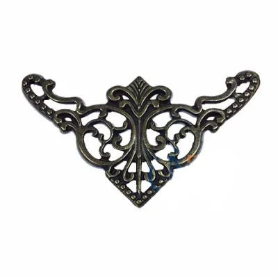 BUĞZ Dekoratif Köşe Süsü, Köşelik - Büyük, 31x55mm, Antik, 1 Adet