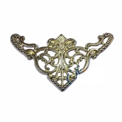 BUĞZ Eco Lounge Dekoratif Köşe Süsü, Köşelik - Büyük, 31x55mm, Sarı, 1 Adet