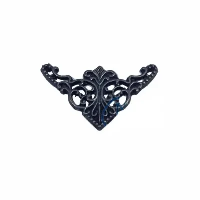 BUĞZ Dekoratif Köşe Süsü, Köşelik - Küçük, 19x34mm, Eskitme, 100 Adet