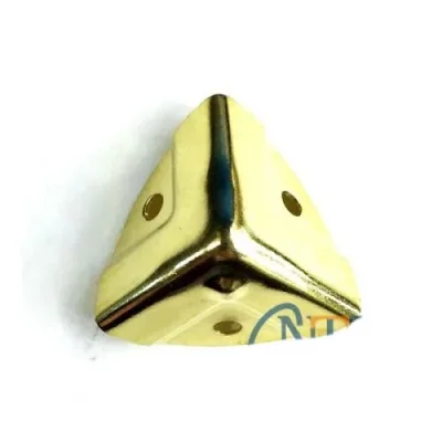 BUĞZ Dekoratif, Kutu, Sandık Köşesi - 35x22 Mm, Küçük, Sarı, 100 Adet