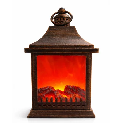 BUĞZ Dekoratif Ledli Şömine Lamba Model 2