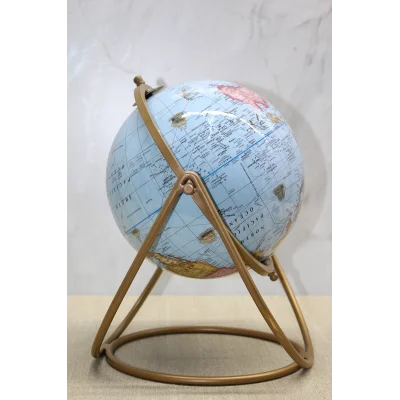 BUĞZ Dekoratif Metal Standlı Dünya Küre - Model 2