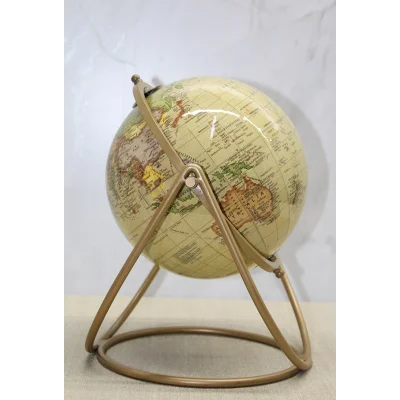 BUĞZ Dekoratif Metal Standlı Dünya Küre - Model 3