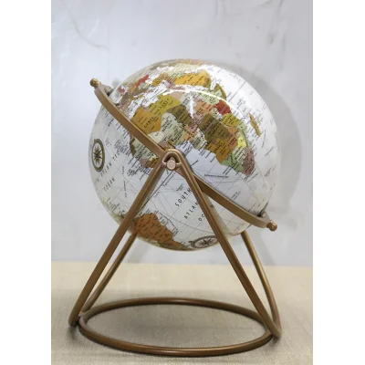 BUĞZ Dekoratif Metal Standlı Dünya Küre - Model 4