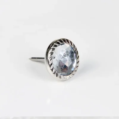 BUĞZ Dekoratif Parlak Taşlı Kabara Raptiye 17 Mm - 50