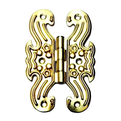 BUĞZ Dekoratif Sac Kelebek Menteşe - Büyük, Sarı, 100 Adet