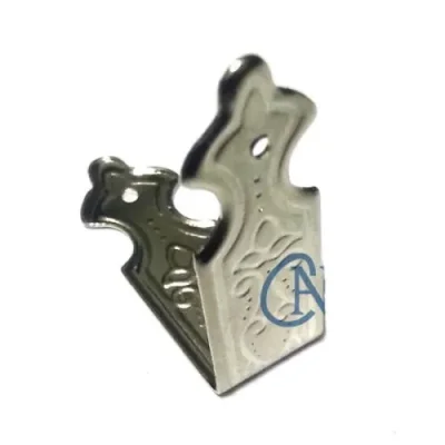 BUĞZ Dekoratif Sandık, Kutu Kenarı, 11x32mm, Nikel, 1 Adet