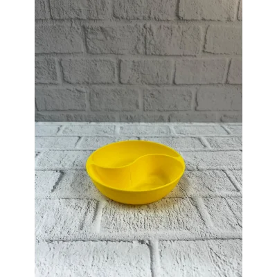 BUĞZ Dekoratif Sarı Çerezlik Kase 4’lü Set 3x12 cm - Lisinya