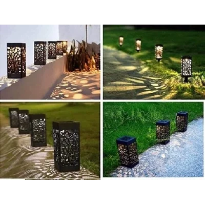 BUĞZ Dekoratif Solar Güneş Enerjili Bahçe Aydınlatması Yürüyüş Yolu Seti ( 8 Adet ) - Lisinya