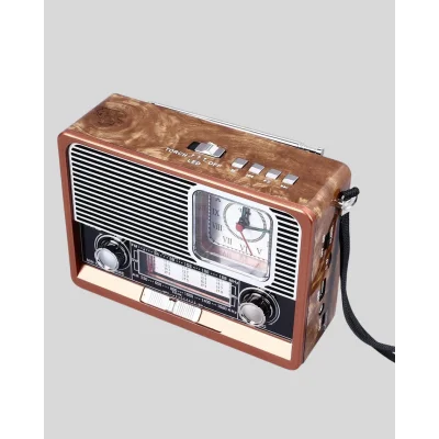BUĞZ Dekoratif Vintage Radyo – Klasik Görünüm, Modern Fonksiyon ve Uzun Ömürlü Kullanım - Lisinya