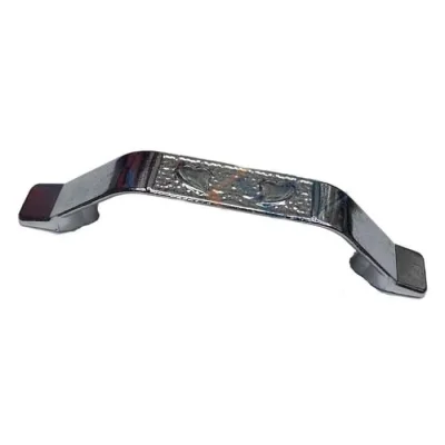 BUĞZ Dekoratif Zamak Kulp İçten - 64mm, Nikel, 1 Adet