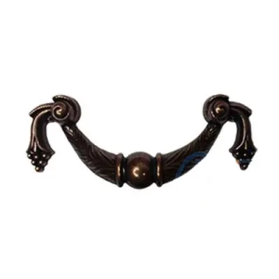 BUĞZ Dekoratif Zamak Üzümlü Kulp - 64mm, Eskitme, 100 Adet