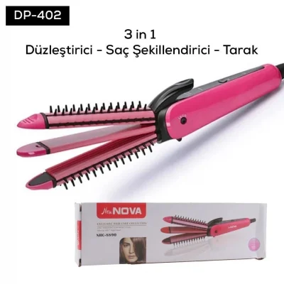 BUĞZ Dempower Kalın Başlıklı Rulo Taraklı Maşa