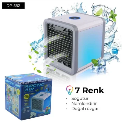 BUĞZ Dempower Masaüstü Kara Fan - Lisinya