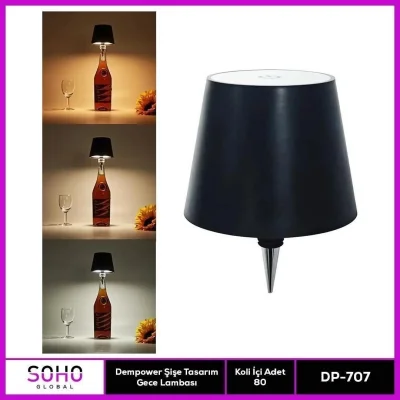 BUĞZ Dempower Şişe Tasarımlı Gece Lambası
