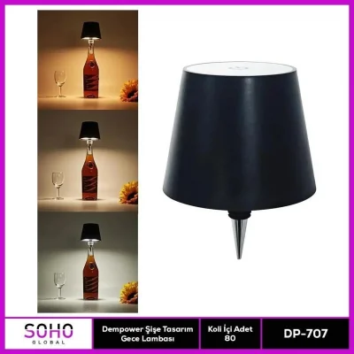BUĞZ Dempower Şişe Tasarımlı Gece Lambası