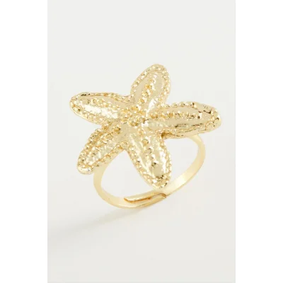 BUĞZ Deniz Yıldızı Metal Yüzük