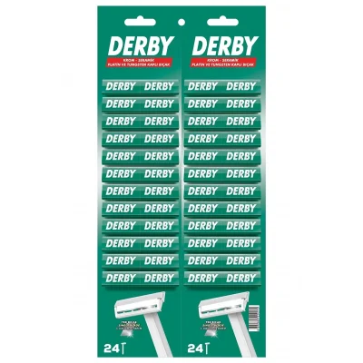 BUĞZ Derby Tek Bıçak Kartela 48li