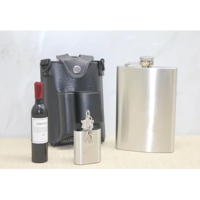 BUĞZ Deri Kılıflı Matara Seti Alk3927