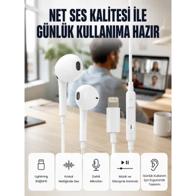 BUĞZ Derin Bas ve Net Ses Özellikli Kulak İçi Kulaklık Yeni Nesil