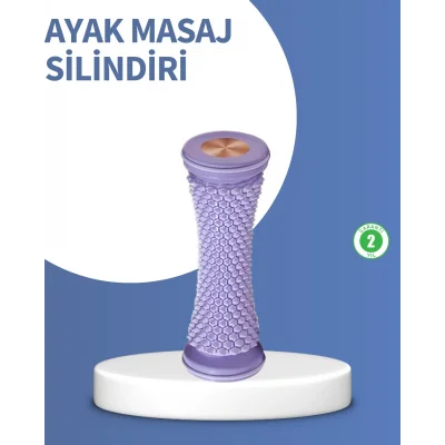 BUĞZ Derin Doku Ayak Masaj Silindiri Plantar Fasiit Topuk Ağrısı İçin