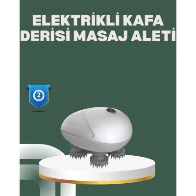 BUĞZ Derin Masaj Sağlayan Elektrikli Kafa Masaj Aleti