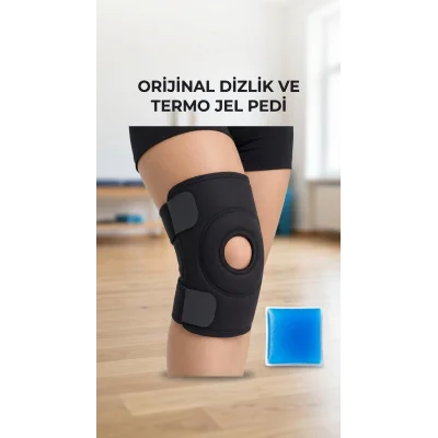 BUĞZ Destekli Diz Korsesi Çapraz Bağ ve Menisküs Ağrısı için Spor Dizlik