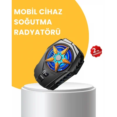 BUĞZ Dijital Göstergeli Evrensel Telefon Soğutma Fanı