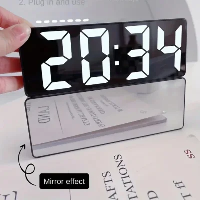 BUĞZ Dijital Sese Duyarlı Alarmlı Masa Saati