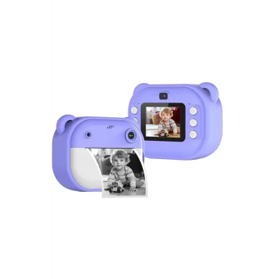 BUĞZ Dijital Video Kayıt Fotoğraf Çocuk Kamerası Anlık Termal Resim Kağıt Baskılı