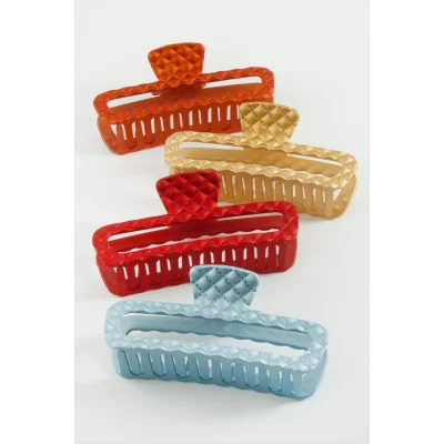 BUĞZ Dikdörtgen Renkli Mandal Toka 12 cm