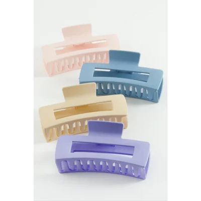 BUĞZ Dikdörtgen Renkli Mandal Toka 12 cm
