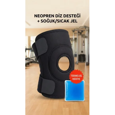 BUĞZ Dizlik Çapraz Bağ Destekli Menisküs Ağrısı İçin Termojel Hediyeli