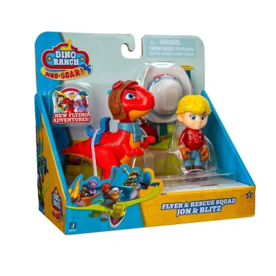 BUĞZ DNA00401 Dino Ranch 2li Figür Paketi - DNR0003 +3 yaş