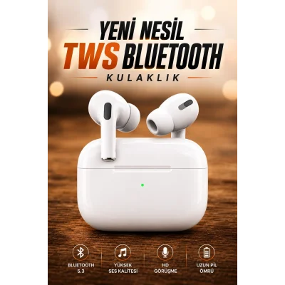 BUĞZ Dokunmatik Kontrollü Kablosuz Kulaklık iOS ve Android Uyumlu