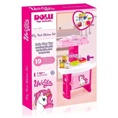  Dolu Unicorn Şefin Mutfak Seti - 2516D