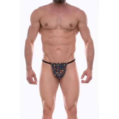 BUĞZ Don Moris Erkek Desenli String Çamaşır