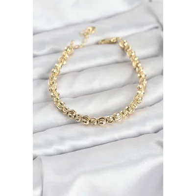 BUĞZ Dorika Model Pirinç Kadın Bileklik