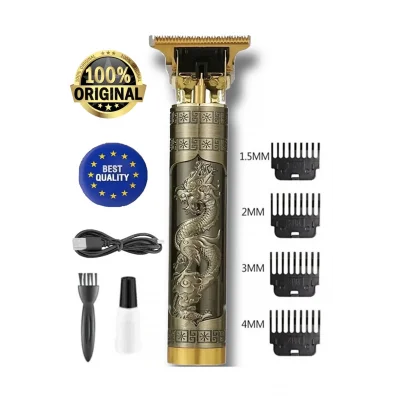 BUĞZ Dragon Çelik Kasa Profesyonel Saç Sakal Ense Çizim Tüm Vücut Tüyü Lazer Öncesi Tıraş Makinesi