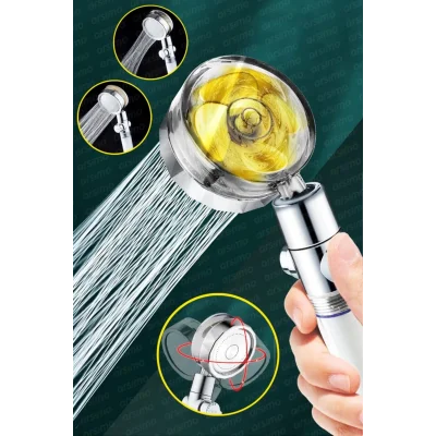 BUĞZ Duş Başlığı Turbo Pervaneli Serinletici Tasarım