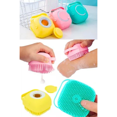 BUĞZ Duş Jeli Hazneli Banyo Masaj Kesesi