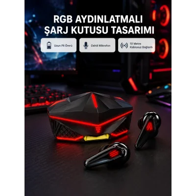 BUĞZ Düşük Gecikmeli Bluetooth Kulaklık