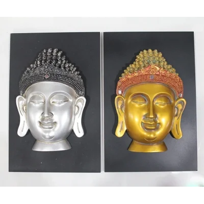 BUĞZ Duvara Asmalı Buda Büstü  6aly190