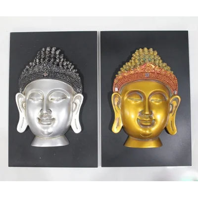 BUĞZ Duvara Asmalı Buda Büstü  6aly190