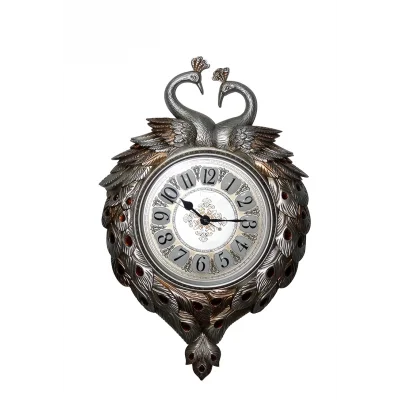 BUĞZ Duvara Asmalı Tavuskuşu Saat Alk1673