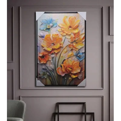 BUĞZ Duvara Asmalı Yağlı Boya Pano Alk2925-7